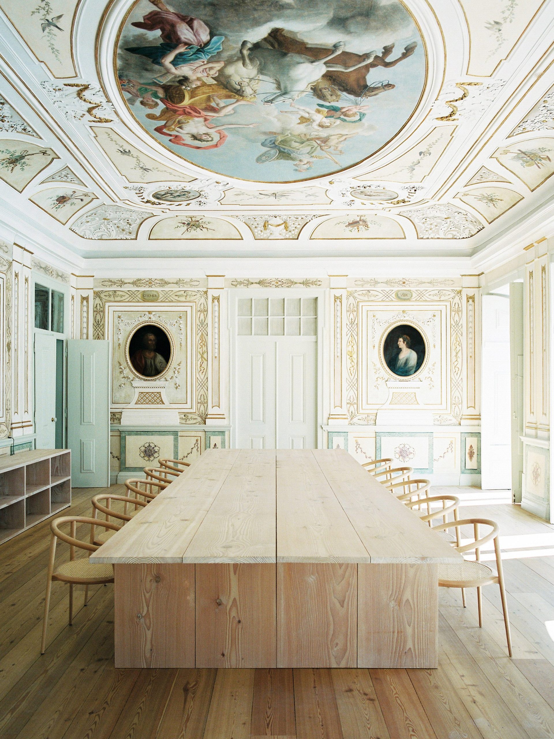 Interior of Atelier Cecílio de Sousa, Aires Mateus' self-designed studio