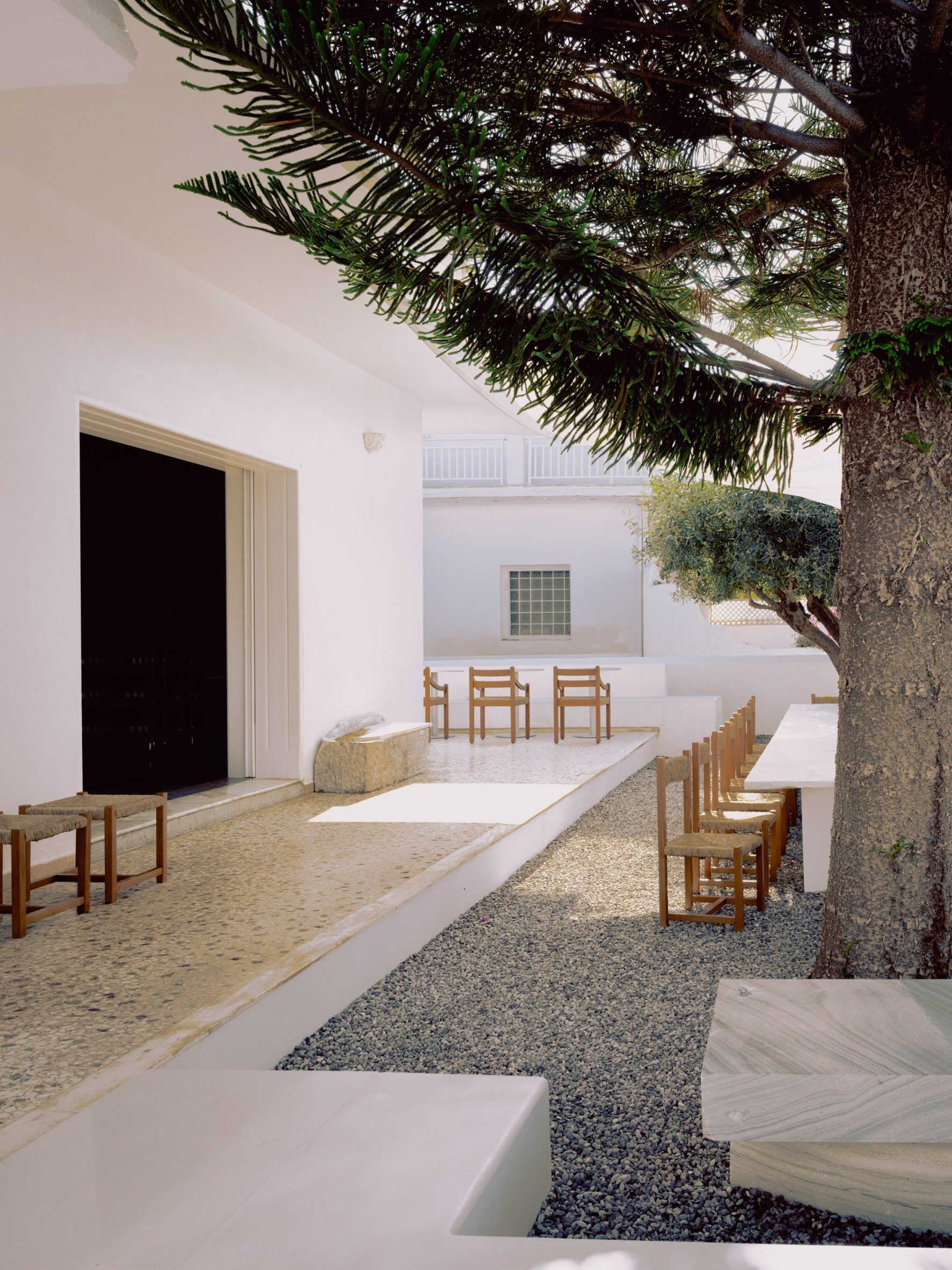 10AM Apotheke in Antiparos, Greece designed by Studio Andrew Trotter and Eva Papadaki