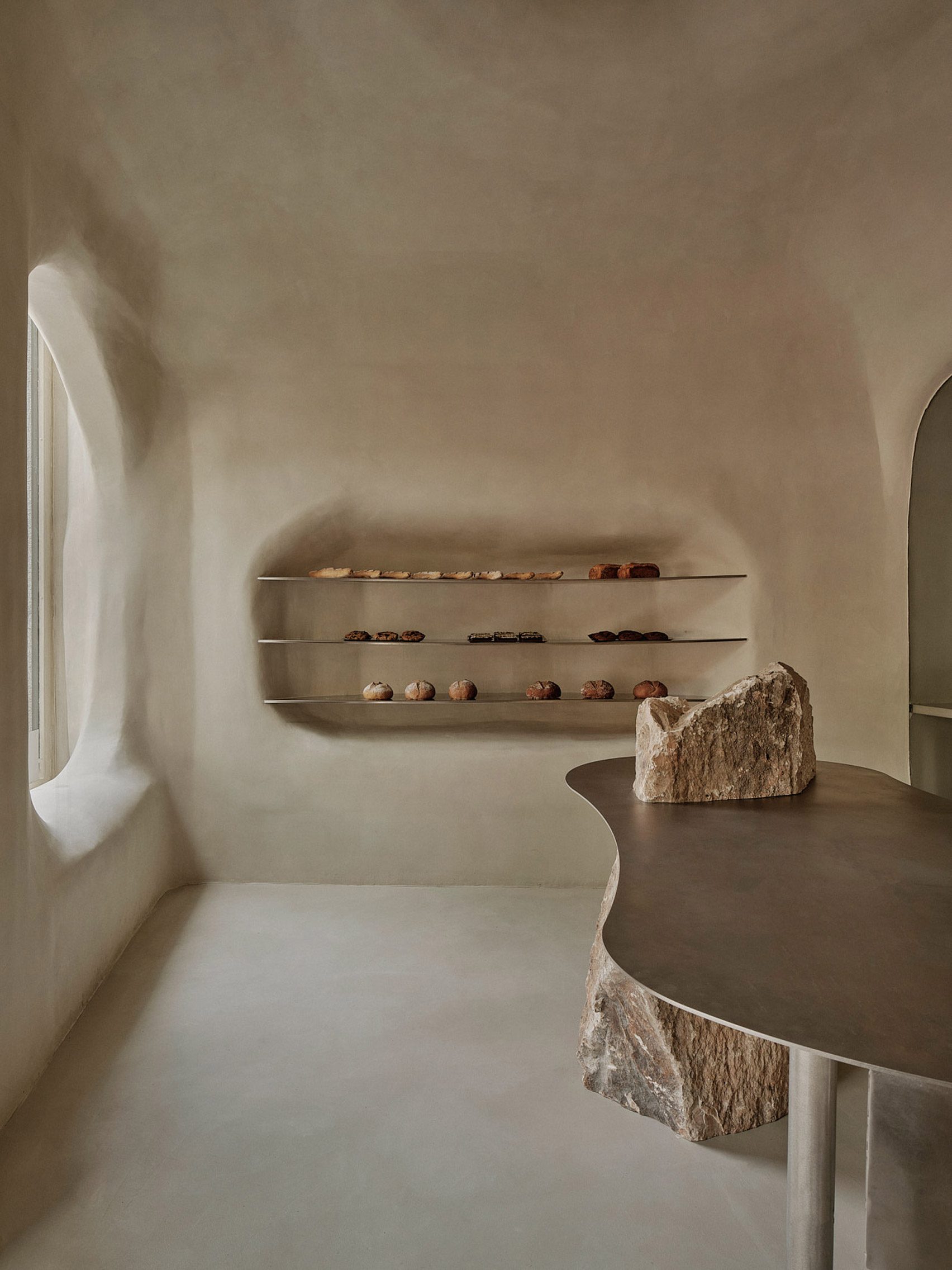 FU.BA bakery in Madrid, designed by Isern Serra