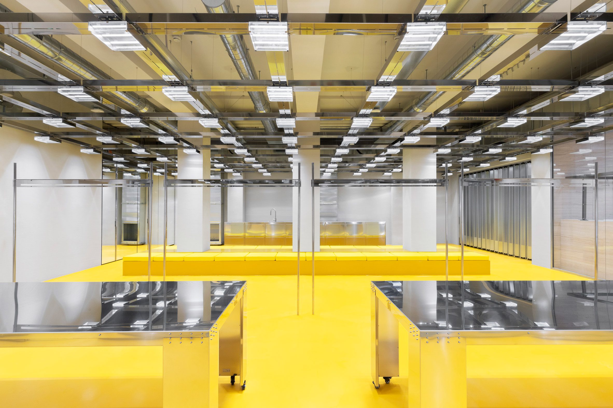 Large event space in Miss Sixty Milan
