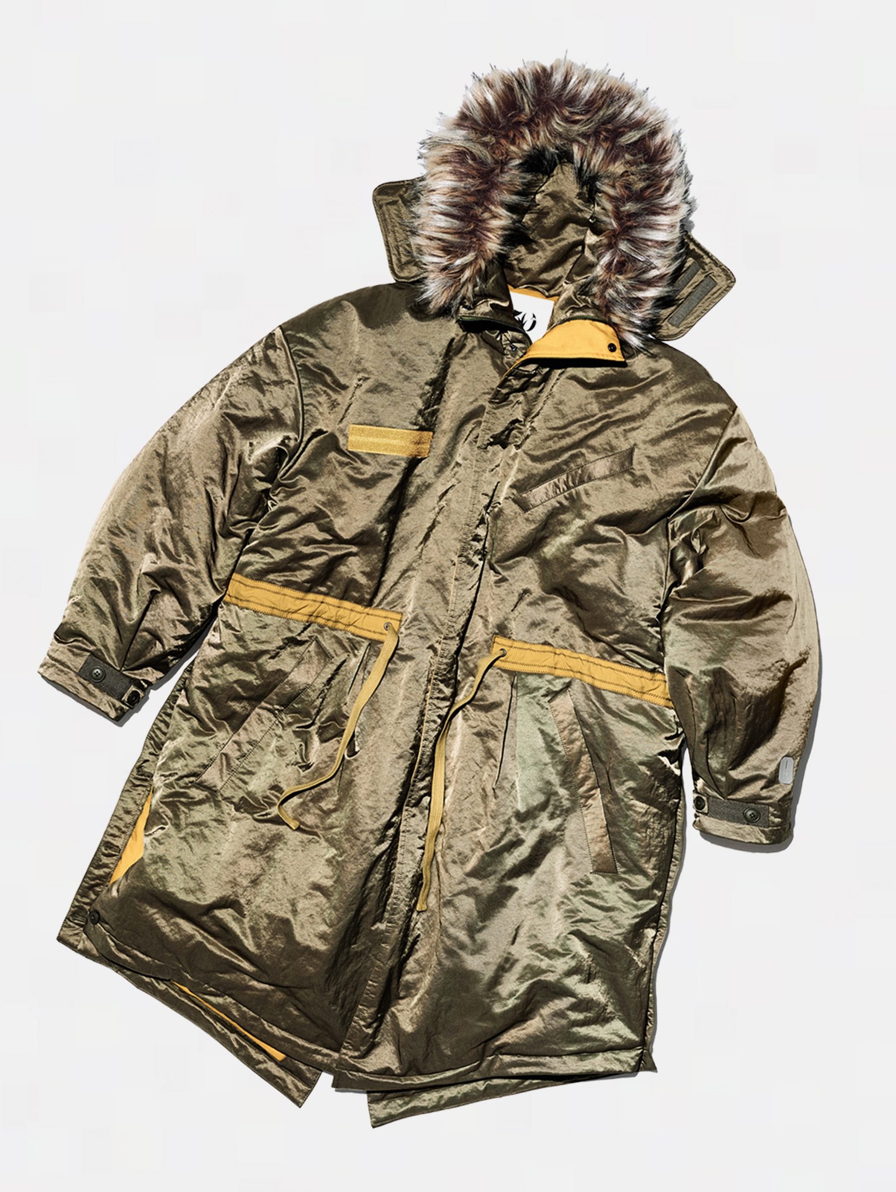 Samuel Ross olive-coloured parka