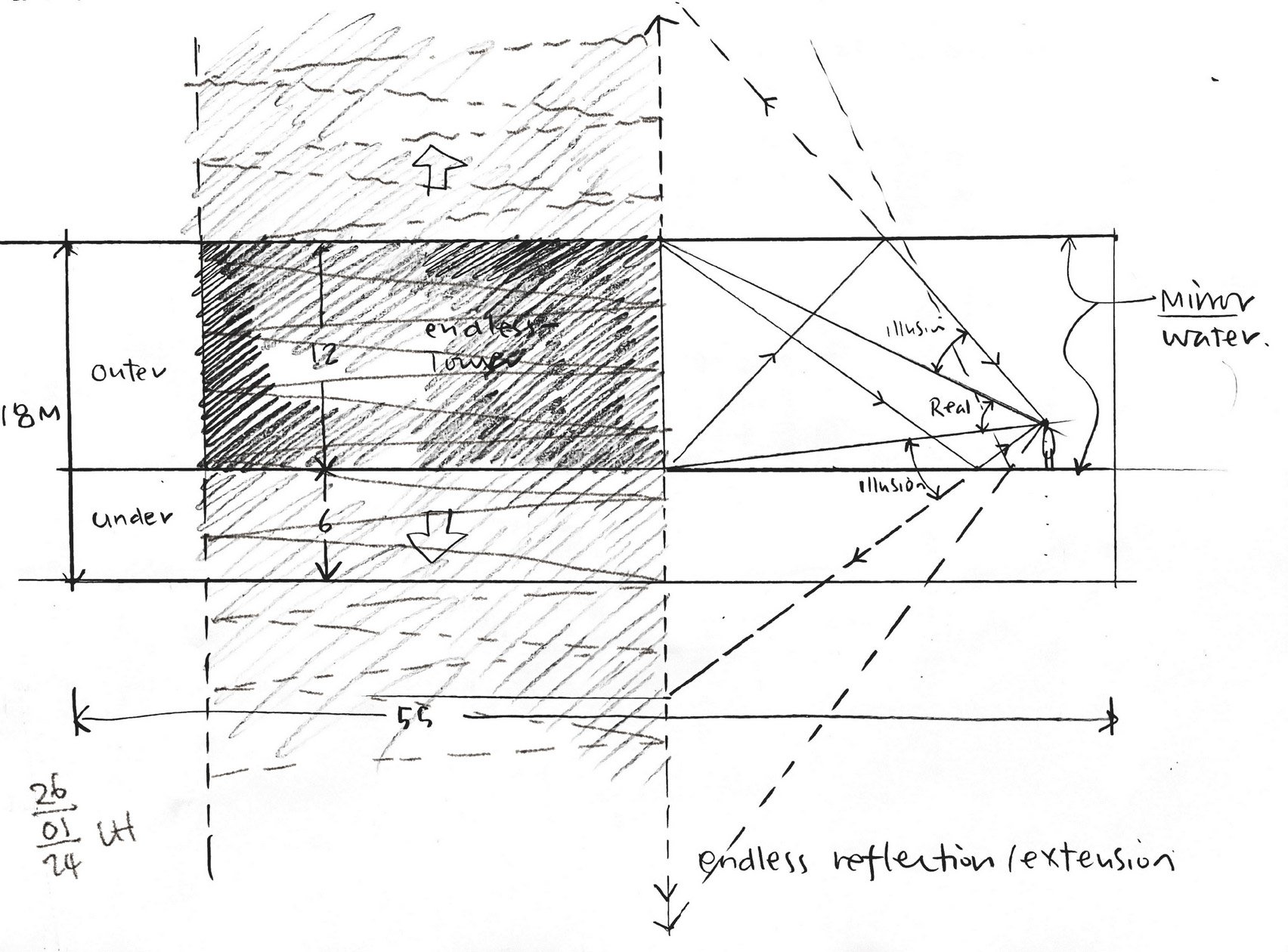 Concept drawing for Task Eternal by Open Architecture