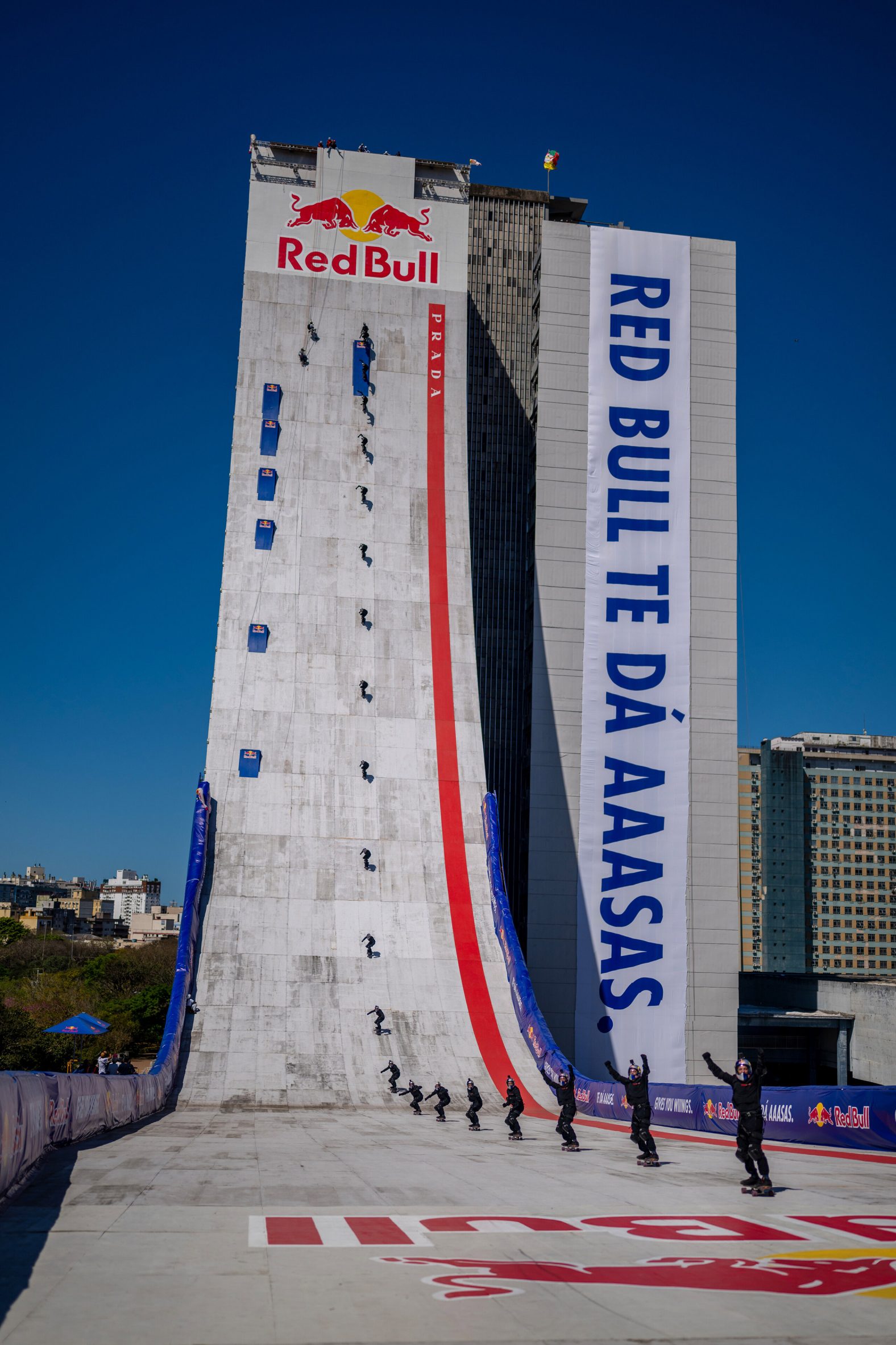 Redbull skate ramp
