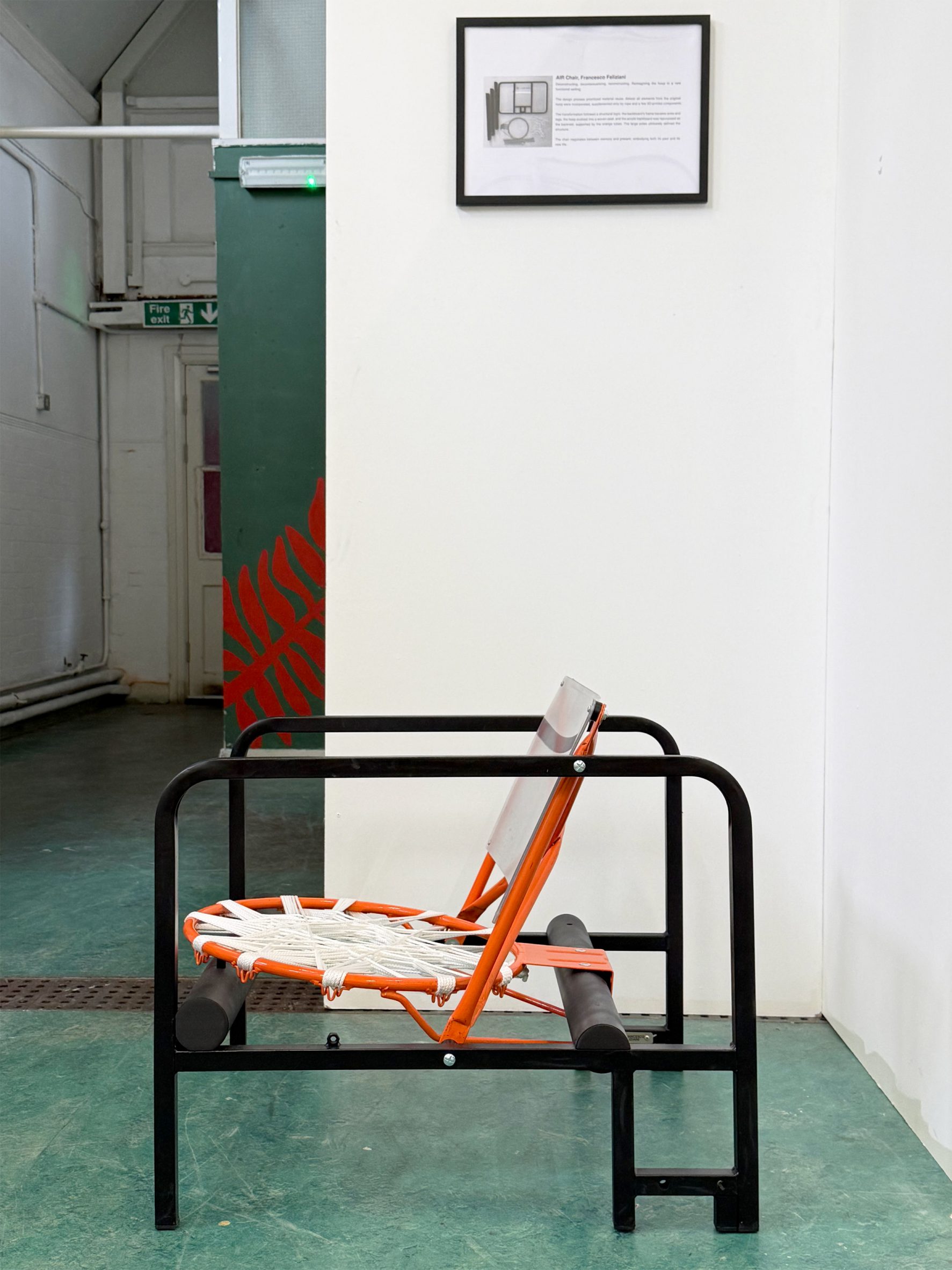 AIR chair by Francesco Feliziani at Camden Inspire's 2025 Unbroken exhibition