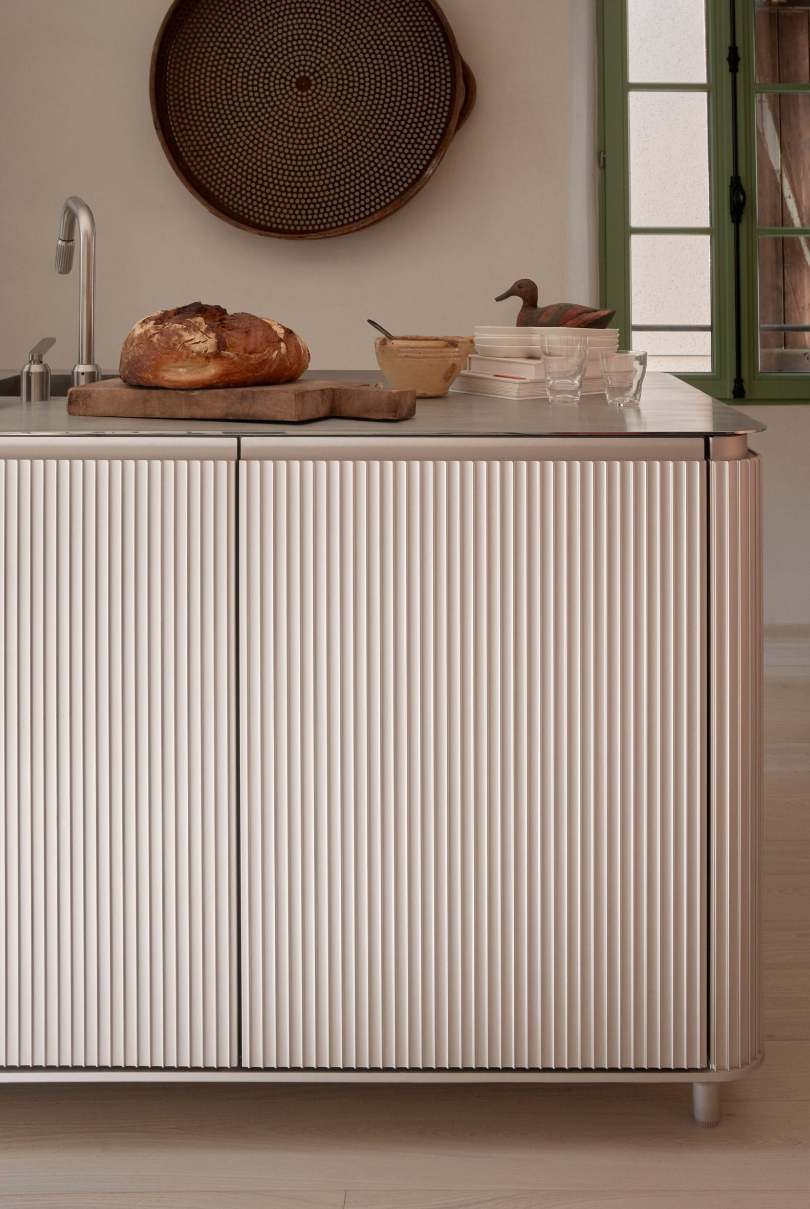 Kitchen in Vipp Townhouse in Lagrasse