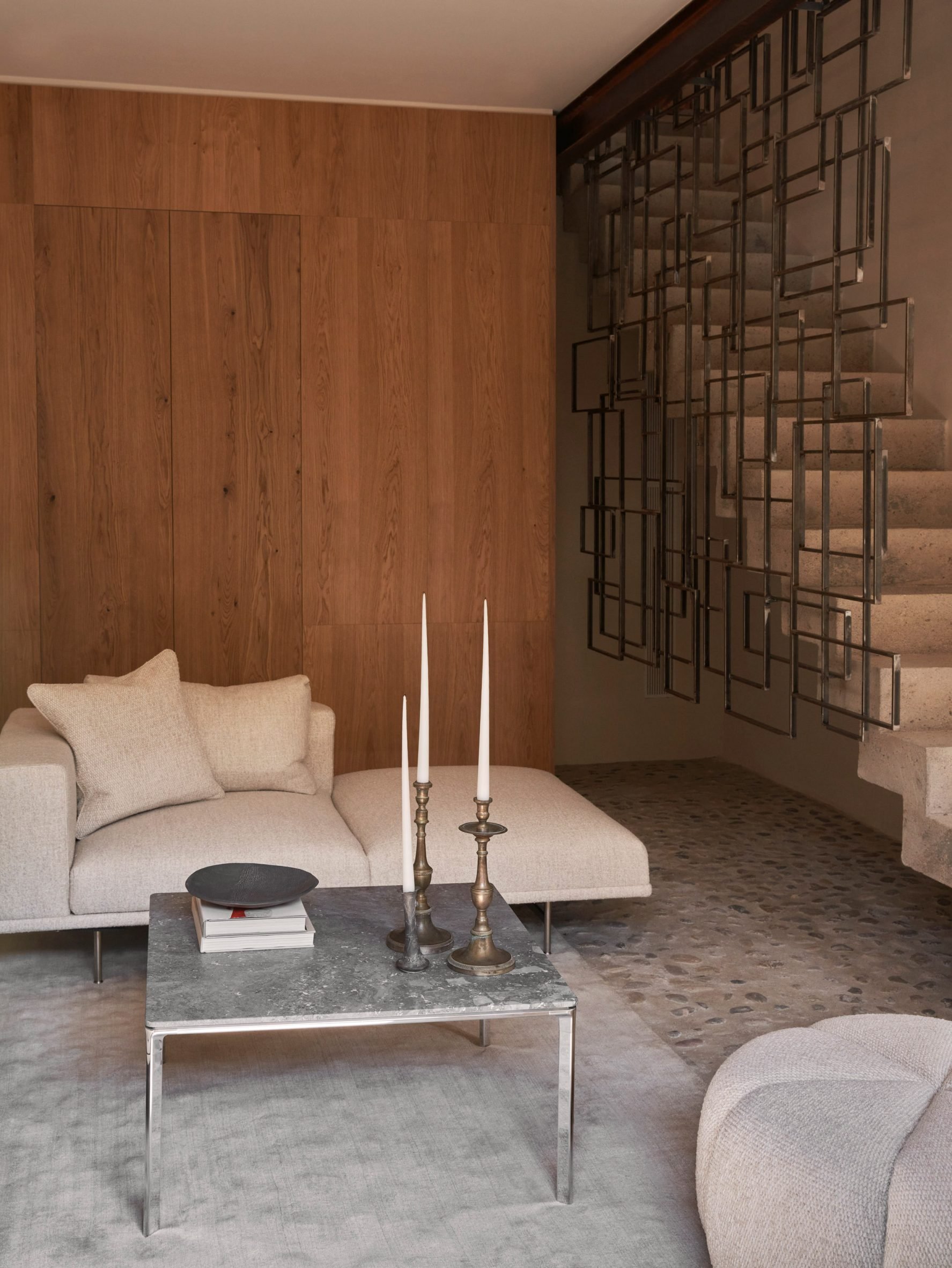 Living room in Vipp Townhouse in Lagrasse