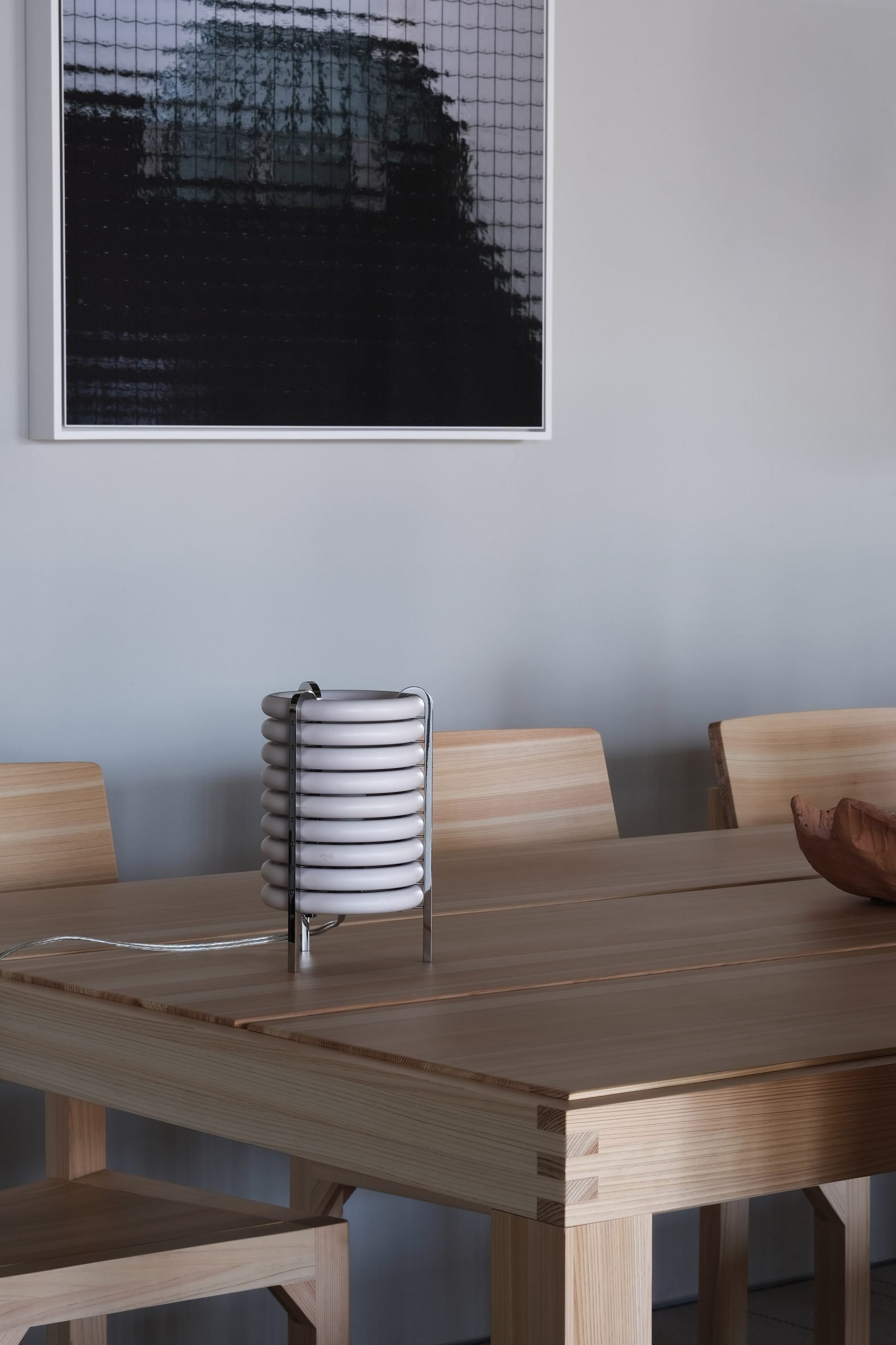 WA table lamp designed by Akasaki & Vanhuyse for Tokyu Corporation