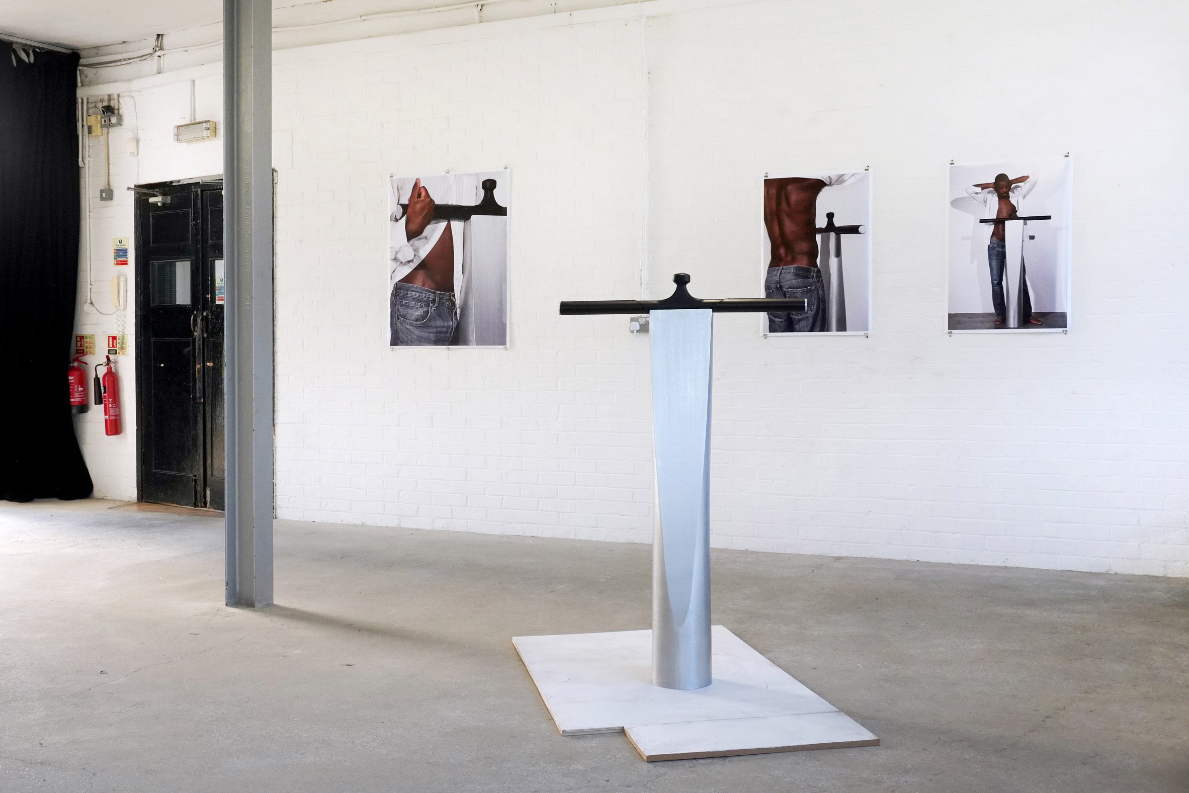 Hanger made from metal