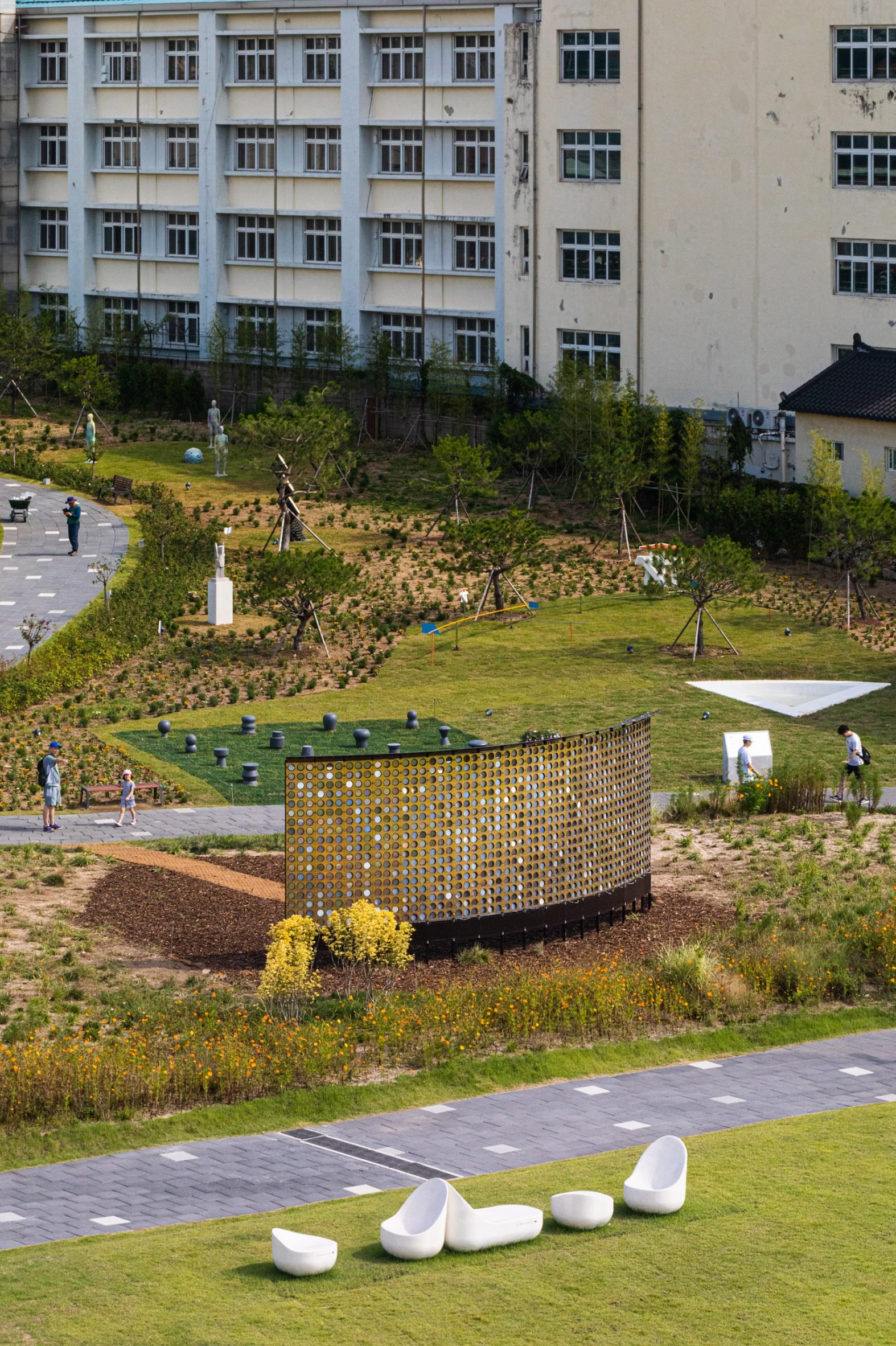 Reworld installation by Kimchi and Chips in Seoul